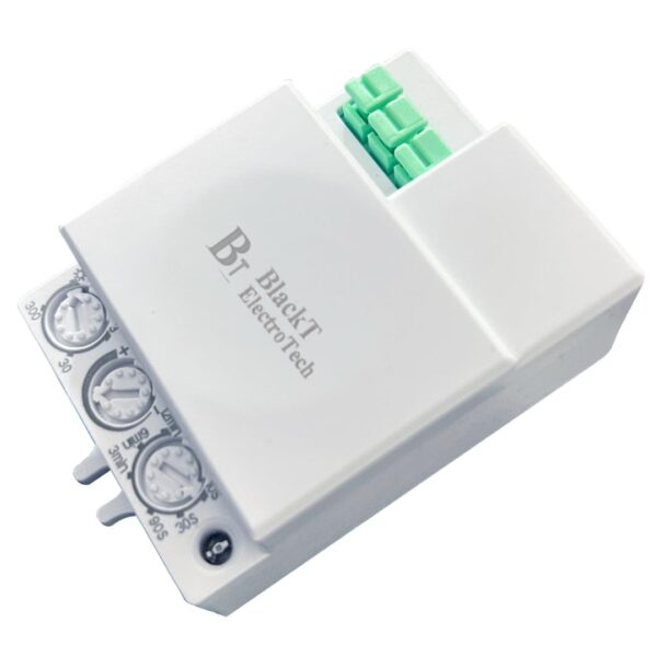 Blackt Electrotech: (BT31M1) Microwave/Radar Motion Sensor Occupancy Motion Detector Small Blackt Electrotech: (BT31M1) Microwave/Radar Motion Sensor Occupancy Motion Detector Small Sq Shape 18 Months warrenty (1)