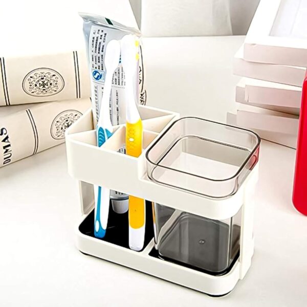 Boniry Toothbrush Holders for Bathroom - Durable and Sturdy Brush Holder, Multipurpose Brush Holder for Bathroom Wall - Perfect for Home Use (1 Cup Holder)