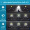 Bright-Outdoor-Solar-Lights-with-Motion-Sensor-Solar-Powered-Wireless-Waterproof-Night-Spotlight-for-OutdoorGarden-Wall-Solar-Lights-for-Home-with-Remote.jpg Bright Outdoor Solar Lights with Motion Sensor Solar Powered Wireless Waterproof Night Spotlight for Outdoor/Garden Wall, Solar Lights for Home (with Remote)