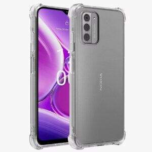 Bumper Back Cover Compatible with Nokia G42 5G [Camera Protection] Perfect Fitting Back Case for Nokia G42 5G - Transparent