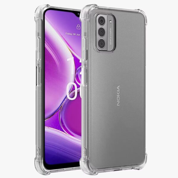 Bumper Back Cover Compatible with Nokia G42 5G [Camera Protection] Perfect Fitting Back Case for Nokia G42 5G - Transparent