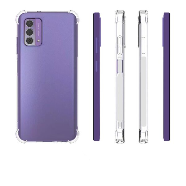 Bumper Back Cover Compatible with Nokia G42 5G [Camera Protection] Perfect Fitting Back Case for Nokia G42 5G - Transparent