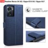 CEDO-Flip-Cover-for-Realme-Narzo-50-5G-Oppo-K10-5G-Oppo-A57-Leather-Finish-Inside-Pockets-Inbuilt-Stand-Shockproof-Wallet-Style-Magnetic-Closure-Back-Case-Flipcover-Blue.jpg CEDO Flip Cover for Realme Narzo 50 (5G) / Oppo K10 (5G) / Oppo A57 | Leather Finish | Inside Pockets & Inbuilt Stand | Shockproof Wallet Style Magnetic Closure Back Case Flipcover (Blue)