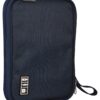 COSMUS Pro Gadget Organizer Case, Portable Zippered Pouch For All Small Gadgets, USB Cables etc Navy