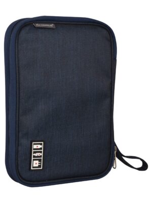 COSMUS Pro Gadget Organizer Case, Portable Zippered Pouch For All COSMUS Pro Gadget Organizer Case, Portable Zippered Pouch For All Small Gadgets, USB Cables etc Navy
