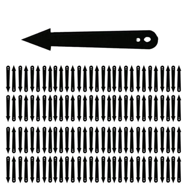 Cinagro Arrow Drip Stakes for Drip Irrigation, Water Flow Control for Potted Plants & Gardens, UV-Stabilized, Non-Toxic Plastic, Durable & Easy to Use, for Home Garden & Greenhouse, Pack of 100