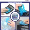 Cleaning Gel for Car AC Vent Interior Dust Keyboard Cleaner Super Universal Car Interior, Keyboard, PC, Laptop, Electronic Gadget Cleaning Kit Car Cleaning Gel (Blue - 160 gm) (Pack of 2)