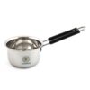 Coconut Stainless Steel - Multipurpose Sauce Pan | Ideal for Heating Milk, Making Tea & Coffee | Heavy Gauge, Capsulated Base & Bakelite Handle | Induction Base | Must Have Kitchen Essential | 500ml