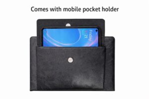 Colorcase Easy-to-Carry Tablet Case for Lenovo Tab M10 HD X306X Colorcase Easy-to-Carry Tablet Case for Lenovo Tab M10 HD X306X / X306F (10.1 Inch, 2020 2nd Gen) | Briefcase Style Cover with Handle | Premium Leather Finish | Shockproof Protective Cover (Black)