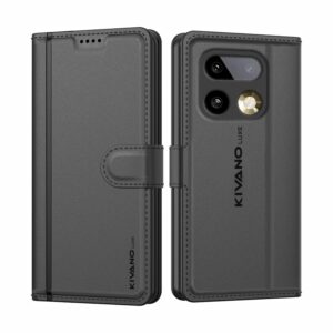 Compatible for Realme 16 Pro 5G Artisanal Leather Wallet Case Compatible for Realme 16 Pro 5G Artisanal Leather Wallet Case with Card Holder for Men Women, Magnetic Flip Folio Cover with Stand RFID Blocking Cell