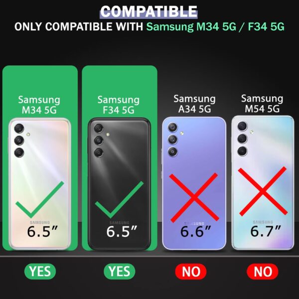 Compatible-for-Samsung-Galaxy-F34-5G-Samsung-Galaxy-M34-5G-Luxury-Handmade-Leather-Magnetic-Flip-Folio-Case-Card-Holder-Kickstand-Slim-Protective-Cover-Unisex-Blue.jpg Compatible for Samsung Galaxy F34 5G / Samsung Galaxy M34 5G Luxury Handmade Leather Magnetic Flip Folio Case | Card Holder & Kickstand | Slim Protective Cover | Unisex - Blue