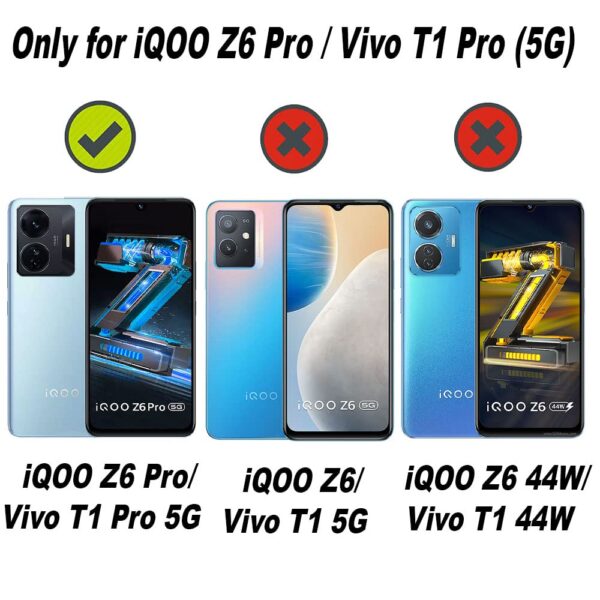 Compatible-for-Vivo-T1-Pro-5G-iQOO-Z6-Pro-5G-Luxury-Handmade-Leather-Magnetic-Flip-Folio-Case-Card-Holder-Kickstand-Slim-Protective-Cover-Unisex-Black.jpg Compatible for Vivo T1 Pro 5G / iQOO Z6 Pro 5G Luxury Handmade Leather Magnetic Flip Folio Case | Card Holder & Kickstand | Slim Protective Cover | Unisex - Black