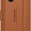 Compatible-for-Vivo-Y22-Luxury-Handmade-Leather-Magnetic-Flip-Folio-Case-Card-Holder-Kickstand-Slim-Protective-Cover-Unisex-Brown.jpg Compatible for Vivo Y22 Luxury Handmade Leather Magnetic Flip Folio Case | Card Holder & Kickstand | Slim Protective Cover | Unisex - Brown