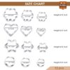 Cookie Cutters Shapes Baking Set, 12PCS Flower Round Heart Star Shape Biscuit Stainless Steel Metal Molds Cutters for Kitchen Baking Halloween Christmas Small Cookie Cutters