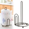 Craftland Wrought Iron Gate Shape Tissue Paper/Towel/Roll/Napkin Holder/Dispenser for Kitchen Bathroom and Dining Table (Gate Shape)
