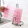 Craftland Wrought Iron Gate Shape Tissue Paper/Towel/Roll/Napkin Holder/Dispenser for Kitchen Bathroom and Dining Table (Gate Shape)