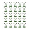 Crockett 30 PCS Green Plant Clip – Reusable Plastic Plant Crockett 30 PCS Green Plant Clip – Reusable Plastic Plant Climbing Wall Clips, Self-Adhesive Money Plant Support Wall Vines Fixture Hook, Vines Climbing Support Clip for Home (Green) (30 Clips)