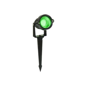 D'Mak LED Outdoor Garden Spot and Spike 5W IP65, Aluminium D'Mak LED Outdoor Garden Spot and Spike 5W IP65, Aluminium Body Garden Lights Classic Power Saving Outdoor LED Lights, Aluminium Die Cast, IP65 Waterproof, Rustproof Green Lights for Garden, Parking Area, Malls, Patio, Pack of 1