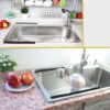 DONDA-Stainless-Steel-Roll-Up-Dish-Drying-Rack-for-Kitchen-Sink-Foldable-Over-Sink-Drainer-for-Utensils-Fruits-Vegetables-Anti-Rust-Space-Saving-Silver-20-Pipes-46.5-x-46-CM.jpg DONDA Stainless Steel Roll-Up Dish Drying Rack for Kitchen Sink | Foldable Over Sink Drainer for Utensils, Fruits & Vegetables | Anti-Rust | Space Saving (Silver) (20 Pipes, 46.5 x 46 CM)