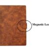 Dairy Type Tablet Flip Cover Case for Samsung Galaxy Tab A11 (8.7) Tablet - (Tan Brown)