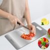Darkpyro Stainless Steel Chopping Board,Vegetable and Fruit Cutting Board Pack of 1