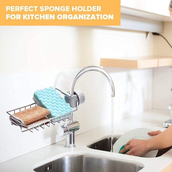 Deck-Mount-Faucet-Storage-Racks-Adjustable-Sink-Rag-Sponge-Draining-Rack-Kitchen-Bathroom-Soap-Storage-Holders-Hanging-Shelves-Stainless-Steel-Sink-Candy-Organizer-For-Soap-1Pcs.jpg Deck Mount Faucet Storage Racks Adjustable Sink Rag Sponge Draining Rack Kitchen Bathroom Soap Storage Holders Hanging Shelves, Stainless Steel Sink Candy Organizer For Soap (1Pc's)