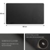 Desi BAE Water Absorbing Kitchen Mat for Wet Utensils | Kitchen Dry Mat for Dish Drying | Anti Slip Kitchen Carpet for Sink Counter | Quick Dry Rubber Mat for Home Kitchen