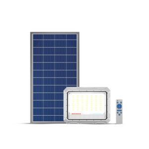 Dylect® Luxe Solar Flood Light – Super Bright 100W to Dylect® Luxe Solar Flood Light – Super Bright 100W to 150W for Outdoor Garden, Home, Retail Shop, Parking, Yard | Long 10Hr Runtime with Unique Hazard Light & Remote, IP65 Waterproof, 6000K Cool White