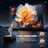 E-GATE-Atom-4X-Fully-Automatic-Projector-4k-Ultra-HD-Whale-TV-Live-TV-on-Android-Brightest-400-ISO-Native-1080p-Netflix-Prime-USB-HDMI-ARCCEC-HDRHLG-WiFi-6-BT-Egate-mini-Projectors.jpg E GATE Atom 4X+ Fully Automatic Projector 4k Ultra HD | Whale TV+ Live TV on Android | Brightest 400 ISO | Native 1080p, Netflix, Prime | USB-HDMI ARC+CEC | HDR+HLG | WiFi 6, BT, Egate mini Projectors