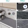 ECO METRIX Kitchen Utensil Dish Drying Mat | Quick Dry Water Absorbent mat | Placemat for Dish Drying with Non-Slip Rubber Backed | Super Draining Mat for Kitchen (1)
