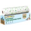 EUROWRAP Food Wrapping Paper 500g – Butter Paper Roll, Greaseproof EUROWRAP Food Wrapping Paper 500g – Butter Paper Roll, Greaseproof & Microwave Safe, Roti Wrapping Sheets for Kitchen Use, Ideal for Baking, Packing, and Serving