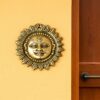 Ekhasa-100-Pure-Brass-Sun-for-Vastu-Positivity-4-Inch-Brass-Metal-Sun-Idol-Face-Wall-Hanging-Wall-Decor-Surya-Bhagavan-Idol-Pital-Surya-Dev-Wall-Hanging-Vastu-for-Main-Door-Entrance.jpg Ekhasa 100% Pure Brass Sun for Vastu & Positivity (4 Inch) | Brass Metal Sun Idol Face Wall Hanging & Wall Decor | Surya Bhagavan Idol | Pital Surya Dev Wall Hanging Vastu for Main Door Entrance