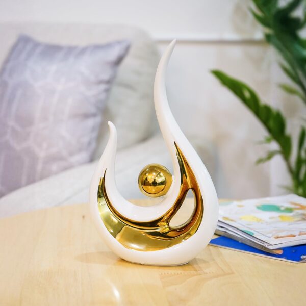 Ekhasa-Nostrae-Modern-Abstract-Art-Show-Pieces-for-Home-Decor-Living-Room-Decorative-Items-Cute-Showpieces-Gift-Item-for-Decor-Center-Table-Tv-Unit-Showcase-Office-Interior-Statue-Figurines.jpg Ekhasa Nostrae Modern Abstract Art Show Pieces for Home Decor Living Room Decorative Items | Cute Showpieces Gift Item for Decor | Center Table Tv Unit Showcase Office Interior Statue Figurines