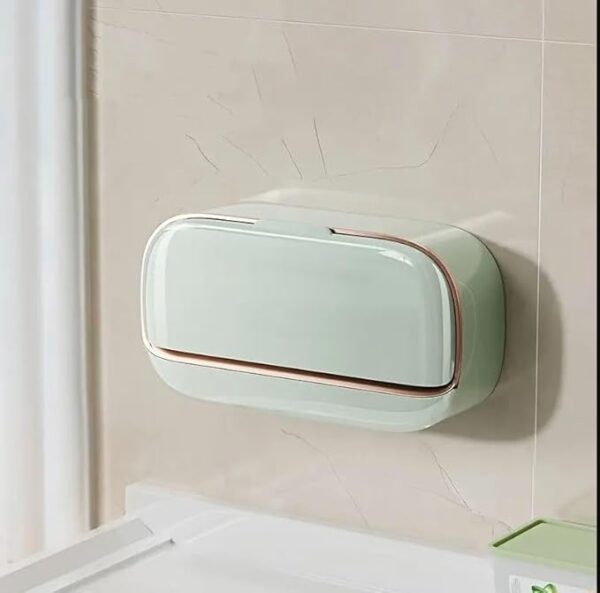 Elegant Wall-Mounted Soap Case – Waterproof, Dustproof & Space-Saving Bathroom Accessory