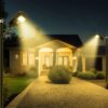 Epyz 50 Watt Solar Street Light Outdoor with Remote 40 Led Motion Sensor and Dusk to Dawn for Garden, Street, Lawn [ with Out Pole ] [ Pack of 1, Warm Yellow ]