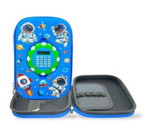 Eva Pencil Case Pouch with Calculator Stationery Box I Multipurpose Utility Product for Daily Use