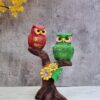 Expleasia OWL Decorative Showpiece Vastu Shastra/feeng Shui Ornament | Home Expleasia OWL Decorative Showpiece Vastu Shastra/feeng Shui Ornament | Home Decor showpiece| showpiece for Home Decor (OwlonabranchRGfabric)