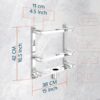 FERIO-3-Tier-Stainless-Steel-Bathroom-Shelf-for-Wall-Mounted-Bathroom-Rack-Shelf-for-Bathroom-Accessories-with-Double-Soap-Dish-and-Toothbrush-Holder-Soap-Holder-16.5-x-4.5-x-15-inch-Mirror-Finish.jpg FERIO 3 Tier Stainless Steel Bathroom Shelf for Wall Mounted Bathroom Rack, Shelf for Bathroom Accessories with Double Soap Dish and Toothbrush Holder Soap Holder (16.5 x 4.5 x 15 inch, Mirror Finish)