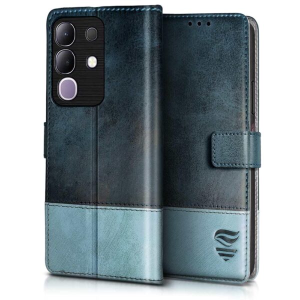 FLIPPED-Vegan-Leather-Flip-Case-Back-Cover-for-Vivo-T4x-5G-iQoo-Z10x-5G-Vivo-Y31-Pro-5G-Flexible-Shock-Proof-Hand-Stitched-Leather-Finish-Card-Pockets-Wallet-Stand-Blue-with-Aquamarine.jpg FLIPPED Vegan Leather Flip Case Back Cover for Vivo T4x 5G | iQoo Z10x 5G | Vivo Y31 Pro 5G (Flexible, Shock Proof | Hand Stitched Leather Finish | Card Pockets Wallet & Stand | Blue with Aquamarine)