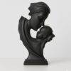 Family Statue | Resin Thinker Sculpture | Home Decor Items for Living Room Show Piece | Table Artifact | (Mother & Child)