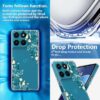 Fashionury Back Cover Case Designer Flexible Soft Back Case Cover for Motorola G57 Power 5G -D0153