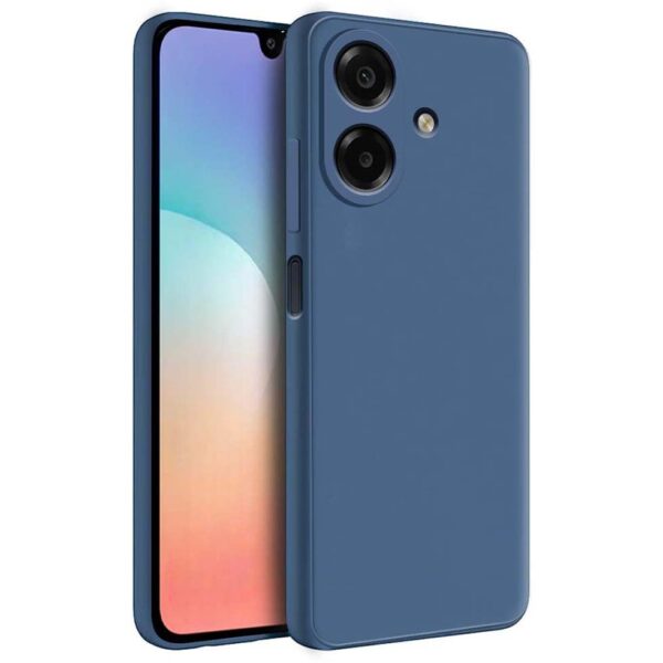 Fashionury Back Cover for Samsung Galaxy M17e 5G / F70e Fashionury Back Cover for Samsung Galaxy M17e 5G / F70e 5G / M07 / F07 / A07 / A07 5G | Camera Bump Protection | Matte Soft Silicon Flexible | All Side Shock Proof Rubberised Back Cover Case (Blue)