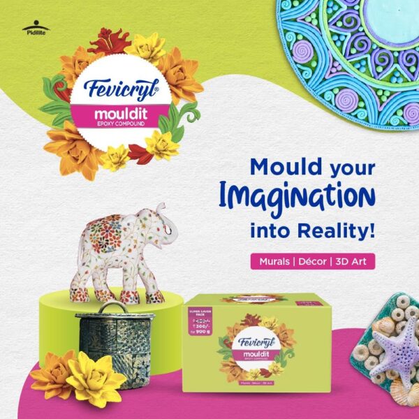 Fevicryl-Mould-It-Clay-900-g-Clay-Set-for-Modelling-and-Sculpting-Quick-Air-Dry-Clay-for-Art-and-Craft-Create-Murals-3D-Art-Sculptures-Home-Decor-Gift-for-Artists-Students-Children.jpg Fevicryl Mould It Clay 900 g | Clay Set for Modelling and Sculpting | Quick Air Dry Clay for Art and Craft | Create Murals, 3D Art, Sculptures & Home Decor | Gift for Artists, Students, Children