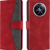 Flip Cover Compatible for Realme Narzo 70X 5G, Realme Narzo N65 5G, Realme 12X 5G, Realme 12 5G, Realme C65 5G, Realme 13 5G flip Cover - Attractiv Red