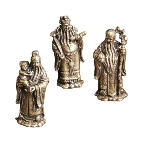 Fu Lu Shou Statue Fuk Luk Sau Figurine Lucky Immortals Ornaments for Hotel|Home & Garden | Home D?©cor |3 Fuk LUK Sau Decorations