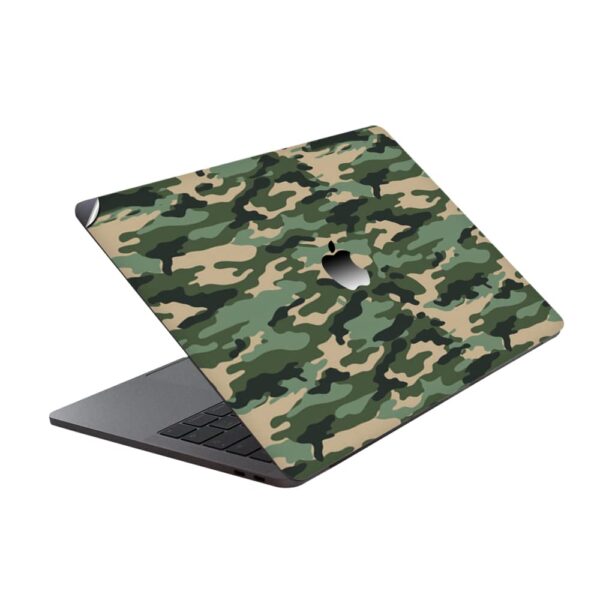 GADGETS WRAP Premium Vinyl Laptop Decal Top Only Compatible with GADGETS WRAP Premium Vinyl Laptop Decal Top Only Compatible with Apple MacBook 13 inch Pro Retina - Green Camo