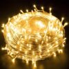 GIGALUMI 38 LED 10.5M Copper Power Pixel String Light | 360° Fairy Serial Jhalar Lights for Home Decoration | Diwali Lights for Decoration, Christmas, Wedding, Party & Garden (Pack of 1, Warm White)