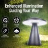 GIGAWATTS-MUSROOM-Outdoor-Gate-Light-–-12W-Integrated-Light-101-Rust-Waterproof-Die-Casting-Aluminum-Polycarbonate-Piller-Lamp-Base-Mount-Grey-Exterior-Fixture-for-Garden-Boundary-Home-Entrance.jpg GIGAWATTS MUSROOM Outdoor Gate Light – 12W Integrated Light 101% Rust & Waterproof Die-Casting Aluminum, Polycarbonate Piller Lamp Base Mount Grey Exterior Fixture for Garden Boundary & Home Entrance
