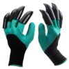 Garden Art Multipurpose Gloves | Cut-Resistant Gloves, Rubber Coated, Comfortable For Wood Working, Construction Work, Electric Welding and Other Activites GGWPN2H (2 Hand Claws Blue)