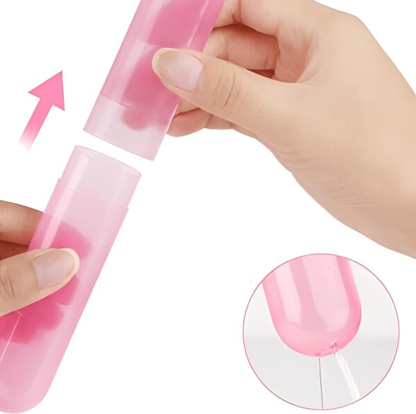 Garth Toothbrush Holder 6 Pc - Plastic Anti-Bacterial Travel Protectors for Oral Care - Portable Brush Holder for Bathroom Wall, Trip & Travel - Multicolor Toothbrush Case Box & Cover Container Set